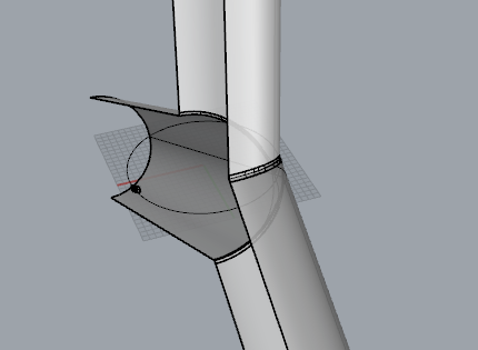 犀牛三管衔接技巧详细教程[rhino]