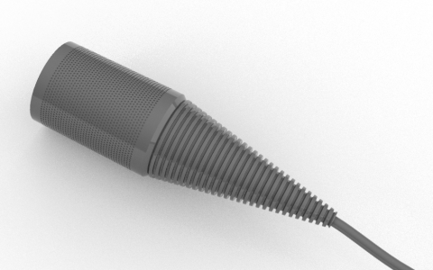 犀牛Rhino建模教程-麦克风线头实例