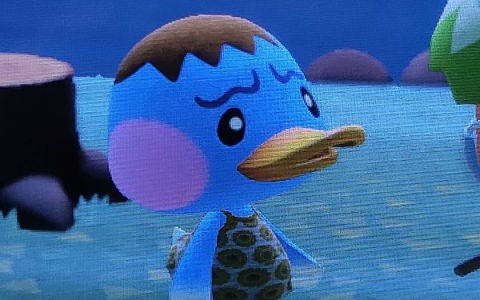 动物之森角色爱哭鬼Rhino犀牛建模教程