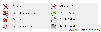 grasshopper系列-删除重复点-整理点-投影点操作