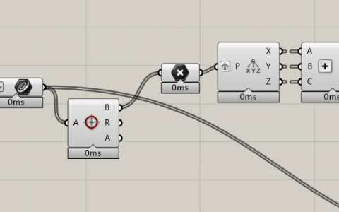 怎么使用Grasshopper去删除CAD重复的线段
