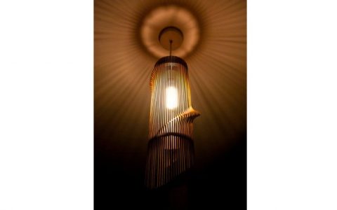 螺旋扭曲木条吊灯Rhino犀牛流动曲面建模视频演示&图文教程