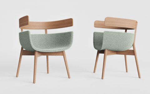 日式休闲椅Rhino犀牛模型下载