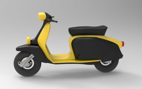 电动车机动车摩托车犀牛Rhino模型下载