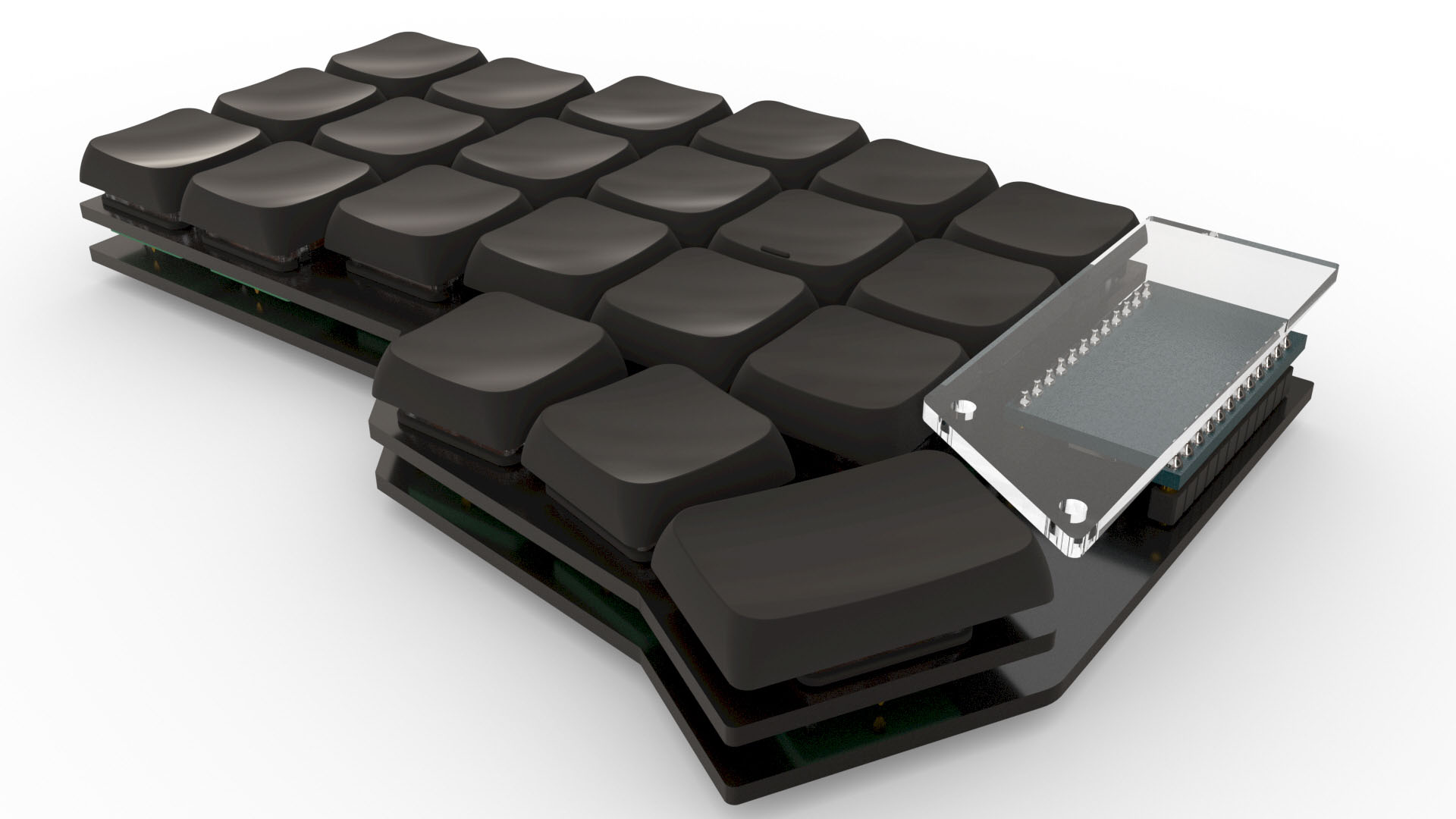 键盘键帽Rhino犀牛模型下载