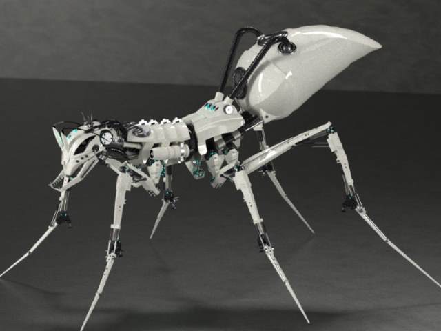 仿生机器蚂蚁Rhino犀牛模型下载